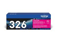 Brother TN326M - Magenta - original - tonerkassett - för Brother DCP-L8400, DCP-L8450, HL-L8250, HL-L8350, MFC-L8650, MFC-L8850 TN326M