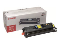 Canon 701 - Gul - original - tonerkassett - för ImageCLASS MF8180c; Laser Shot LBP-5200; LaserBase MF8180C 9284A003