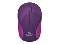 Logitech M187 - Mus - optisk - trådlös - 2.4 GHz - trådlös USB-mottagare 910-004179