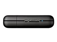 D-Link DWA-125 - Nätverksadapter - USB - 802.11b/g/n - för D-Link DIR-600, DSL-2680 DWA-125