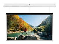 Da-Lite DescenderPro - Projektorduk - takmontering - motoriserad - 230 V - 113" (288 cm) - 4:3 - Matte White - RAL 9016 10101738