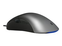 Microsoft Pro IntelliMouse - Mus - högerhänt - optisk - 5 knappar - kabelansluten - USB 2.0 - skuggsvart NGX-00014