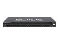 BNT RackSwitch G8124ER - Switch - L3 - Administrerad - 24 x 10 Gigabit SFP+ - bakre till främre luftflödet - rackmonterbar 7309BR6