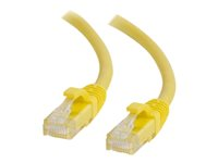 C2G - Patch-kabel - RJ-45 (hane) till RJ-45 (hane) - 1.5 m - UTP - CAT 6a - startad, hakfri - gul 82521