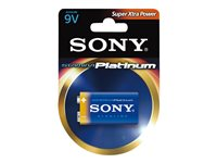 Sony Stamina Platinum 6AM6PT-B1D - Batteri 9V - alkaliskt 6AM6PTB1D