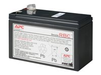 APC Replacement Battery Cartridge #164 - UPS-batteri - 1 x batteri - Bly-syra - 128 Wh - svart - för Back-UPS Pro BR900MI APCRBC164