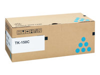 Kyocera TK 150C - Cyan - original - tonerkassett - för Kyocera FS-C1020MFP, FS-C1020MFP/KL3, FS-C1020MFP+, FS-C1020MFP+/KL3 1T05JKCNL0