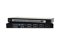 Belkin OmniView PRO3 PS/2 16-Port KVM Switch - Omkopplare för tangentbord/video/mus - 16 x KVM port(s) - skrivbordsmodell F1DA116QEA