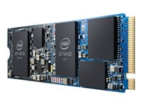 Intel Optane Memory H10 with Solid State Storage - SSD - 256 GB - 3D Xpoint (Optane) - inbyggd - M.2 2280 - PCIe 3.0 x4 (NVMe) - buffert: 16 GB - för Next Unit of Computing 12 Enthusiast Mini PC - NUC12SNKi72VA HBRPEKNX0101A08