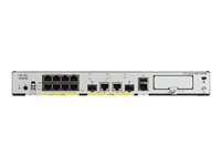 Cisco Integrated Services Router 1131X - Router 8-ports-switch - 1GbE - WAN-portar: 2 - Wi-Fi 6 C1131X-8PLTEPWE