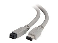 C2G - IEEE 1394-kabel - FireWire 800 (hane) till 6 pin FireWire (hane) - 1 m 81613