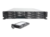 NETGEAR ReadyNAS 3220 RN3220 - NAS-server - 12 fack - kan monteras i rack - SATA 3Gb/s - HDD - RAID RAID 0, 1, 5, 6, 10, JBOD, 5 hot spare - RAM 4 GB - Gigabit Ethernet - iSCSI support - 2U RN3220-100NES