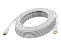 VISION - Hög hastighet - HDMI-kabel - HDMI hane till HDMI hane - 15 m - dubbelt skärmad - vit - 8K60Hz stöd, bandbredd 48 Gbps TC 15MHDMI8K