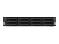 Intel Server Chassis H2312XXLR3 - Kan monteras i rack - 2U - upp till 4 blad - SATA/SAS - hot-swap - nätaggregat - hot-plug H2312XXLR3