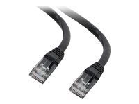 C2G - Patch-kabel - RJ-45 (hane) till RJ-45 (hane) - 2 m - UTP - CAT 6a - startad, hakfri - svart 82498