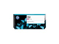 HP 727 - 300 ml - hög kapacitet - magenta - original - DesignJet - bläckpatron - för DesignJet T1500, T1530, T2500, T2530, T920, T930 F9J77A