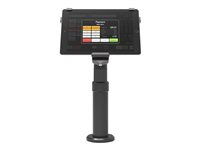 Compulocks iPad Pro 12.9" (3rd -5th Gen) Adjustable Height POS Kiosk Single - Ställ - för surfplatta - låsbar - svart - för Apple 12.9-inch iPad Pro CVPA105B