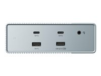 HyperDrive GEN2 - Dockningsstation - USB-C - 2 x HDMI, 2 x DP - 1GbE - Europa HDG215-EU