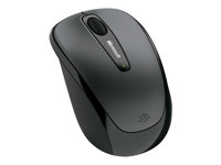 Microsoft Wireless Mobile Mouse 3500 for Business - Mus - höger- och vänsterhänta - optisk - 3 knappar - trådlös - 2.4 GHz - trådlös USB-mottagare - lochness-grå 5RH-00001