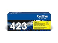 Brother TN-423Y - Gul - original - tonerkassett TN423Y