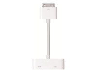 Apple Digital AV Adapter - HDMI-adapter - Apple Dock hane till Apple Dock, HDMI hona MD098ZM/A