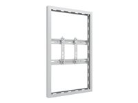 Multibrackets M Pro Series - Hölje - slimmad profil - för platt panel - medium - stål - vit - skärmstorlek: 43" - väggmonterbar 7350105216688