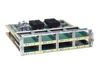 Cisco 8-port (2:1) 10 Gigabit Ethernet (X2) half-card - Expansionsmodul - 10GbE - 8 portar - för Catalyst 4900M WS-X4908-10GE=