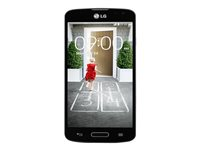 LG F70 (D315) - 4G pekskärmsmobil - RAM 1 GB / Internal Memory 4 GB - microSD slot - LCD-skärm - 4.5" - 800 x 480 pixlar - rear camera 5 MP - svart LGD315.ANEUBK