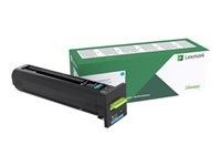 Lexmark - Lång livslängd - cyan - original - tonerkassett LCCP, LRP - för Lexmark CX860de, CX860dte, CX860dtfe 82K2UC0