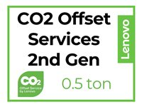 Lenovo Co2 Offset 0.5 ton (2nd Generation Carbon Offset Projects) - Utökat serviceavtal (för bärbara datorer) - för ThinkCentre M70q Gen4; ThinkCentre neo 30a 24; ThinkPad T16 Gen 4; V17 G4 IRU 5WS1L72255