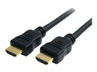 StarTech.com 15ft HDMI Cable, 4K High Speed HDMI Cable with Ethernet, 4K 30Hz UHD HDMI Cord, 10.2 Gbps Bandwidth, 4K HDMI 1.4 Video / Display Cable M/M, 28AWG, ARC, HDCP 1.4, CEC - Durable Black HDMI Cable - HDMI-kabel med Ethernet - HDMI hane till HDMI hane - 4.6 m - svart - för P/N: ADJPROJCART, FPCEILPTBLP, FPWHANGER, FPWTLTBAT, FPWTLTPORT, MBLTVSTNDEC, STNDMTV70 HDMIMM15HS