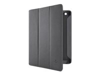 Belkin Tri-Fold Folio with Stand - Fodral för surfplatta - asfalt - för Samsung Galaxy Tab 2 (10.1), Tab 2 (10.1) WiFi F8M394CWC00