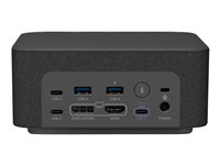 Logitech Logi Dock for Teams - Dockningsstation - USB-C - HDMI, DP - Bluetooth - för Room Solution Large 986-000020