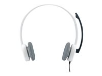 Logitech Stereo Headset H150 - Headset - på örat - kabelansluten - kokosnöt 981-000350