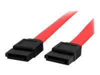 StarTech.com 60 cm SATA seriell ATA-kabel - SATA-kabel - Serial ATA 150 - SATA (hona) till SATA (hona) - 0.6 m - röd - för P/N: 10P6G-PCIE-SATA-CARD, 2P6G-PCIE-SATA-CARD, 4P6G-PCIE-SATA-CARD, 6P6G-PCIE-SATA-CARD SATA24