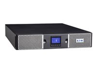Eaton 9PX Lithium-ion - Netpack - UPS (rackmonterbar/extern) - AC 200/208/220/230/240 V - 2400 Watt - 3000 VA - 1-fas - RS-232, USB, Ethernet 10/100/1000 - utgångskontakter: 10 - 2U - 19" - svart, silver 9PX3000IRTN-L