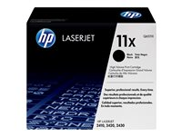 HP 11X - Lång livslängd - svart - original - LaserJet - tonerkassett (Q6511X) - för LaserJet 2410, 2420, 2420d, 2420dn, 2420n, 2430, 2430dtn, 2430n, 2430t, 2430tn Q6511X