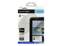 Belkin Screen Overlay - Skärmskydd för surfplatta - för Samsung Galaxy Tab 2 (7.0), Tab 2 (7.0) WiFi F8N841CW