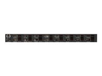 Lenovo RackSwitch G8316 - Switch - L3 - Administrerad - 16 x 10 Gigabit / 40 Gigabit QSFP+ - främre till bakre luftflöde - rackmonterbar 8036AFX