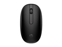 HP 245 - Mus - höger- och vänsterhänta - optisk - 3 knappar - trådlös - Bluetooth 5.1 - svart 81S67AA#ABB