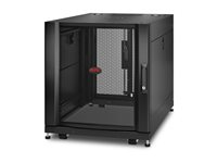 APC NetShelter SX - Rack skåp - svart - 12U - 19" - TAA-kompatibel - för P/N: SMTL1500RM3UC, SMTL1500RMI3UC, SRT2200RMXLAUS, SRTL3KRM1UC, SRTL3KRM1UNC AR3003