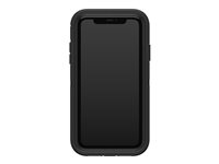 OtterBox Defender Series Screenless Edition Case - Baksidesskydd för mobiltelefon - svart - för Apple iPhone 11 77-62768