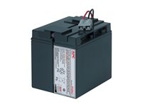 APC Replacement Battery Cartridge #148 - UPS-batteri - 1 x batteri - Bly-syra - svart - för P/N: SMC2000I, SMC2000I-2U APCRBC148