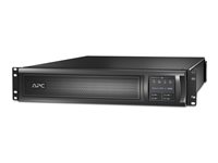 APC Smart-UPS X 3000 Rack/Tower LCD - UPS - AC 208/220/230/240 V - 2.7 kW - 3000 VA - Ethernet 10/100, RS-232 - utgångskontakter: 11 - 2U - svart - för P/N: AR4024SP, AR4024SPX429, AR4024SPX431, AR4024SPX432, NBWL0356A, SMX3000LVUS SMX3000RMHV2UNC