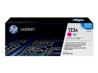 HP 123A - Magenta - original - LaserJet - tonerkassett (Q3973A) - för Color LaserJet 2550L, 2550Ln, 2550n, 2820, 2840 Q3973A