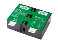 APC Replacement Battery Cartridge #166 - UPS-batteri - 1 x batteri - Bly-syra - 180 Wh - svart - för Back-UPS Pro BR1600MI APCRBC166