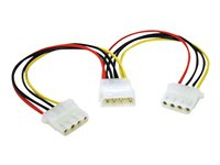 C2G "Y" Cable - Strömdelare - 4 pin intern effekt (hane) till 4 pin intern effekt (hona) 81845