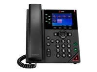 Poly VVX 350 - OBi Edition - VoIP-telefon - 3-riktad samtalsförmåg - SRTP, SIP, SDP - 6 linjer - svart 89B59AA