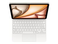 Apple Magic Keyboard - Tangentbord och foliefodral - med pekdyna - Apple Smart connector - QWERTY - dansk - för Apple 10.9-inch iPad Air (4th generation, 5th generation); 11-inch iPad Air M2 Wi-Fi, M2 Wi-Fi + Cellular, M3 Wi-Fi, M3 Wi-Fi + Cellular MDFV4DK/A