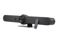 Logitech Rally Bar No-Radio - Enhet för videokonferens - Zoomcertifierad, Certifierad för Microsoft-teams, Google Meet-certifierad - grafit - TAA-kompatibel 960-001669